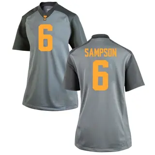 Replica Women's Dylan Sampson Tennessee Volunteers Nike College Jersey - Gray