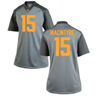 Replica Women's George MacIntyre Tennessee Volunteers Nike College Jersey - Gray