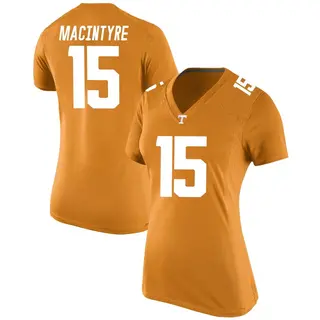 Replica Women's George MacIntyre Tennessee Volunteers Nike College Jersey - Orange