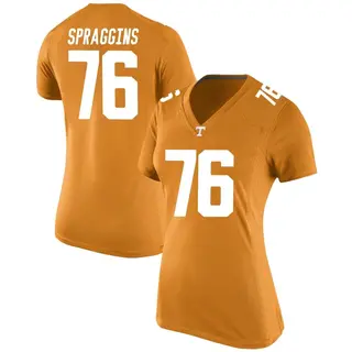Replica Women's Javontez Spraggins Tennessee Volunteers Nike College Jersey - Orange