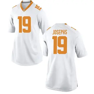 Replica Women's Joshua Josephs Tennessee Volunteers Nike College Jersey - White