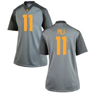 Replica Women's Keenan Pili Tennessee Volunteers Nike College Jersey - Gray