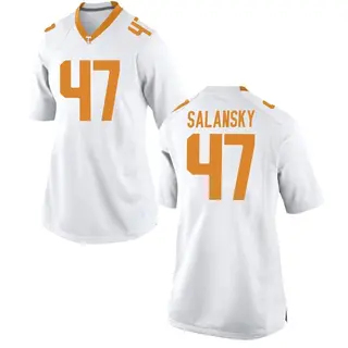 Replica Women's Matthew Salansky Tennessee Volunteers Nike College Jersey - White