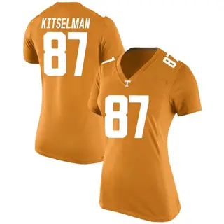 Replica Women's Miles Kitselman Tennessee Volunteers Nike College Jersey - Orange