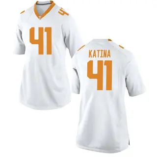 Replica Women's Steele Katina Tennessee Volunteers Nike College Jersey - White