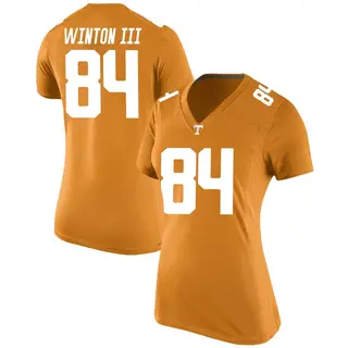 Replica Women's Tommy Winton III Tennessee Volunteers Nike College Jersey - Orange