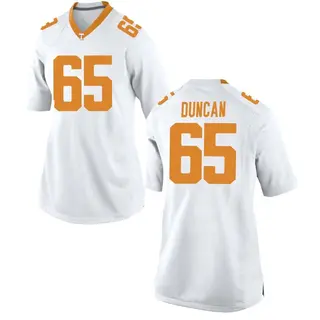 Replica Women's Trevor Duncan Tennessee Volunteers Nike College Jersey - White