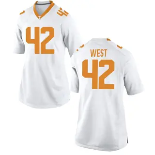 Replica Women's Tyre West Tennessee Volunteers Nike College Jersey - White