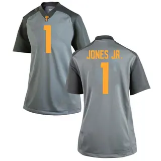 Replica Women's Velus Jones Jr. Tennessee Volunteers Nike College Jersey - Gray