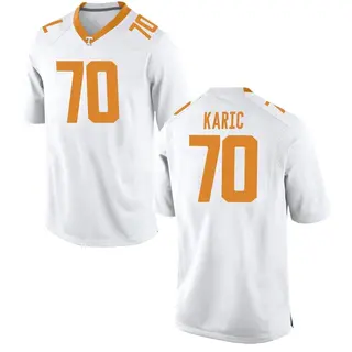 Replica Youth Andrej Karic Tennessee Volunteers Nike College Jersey - White