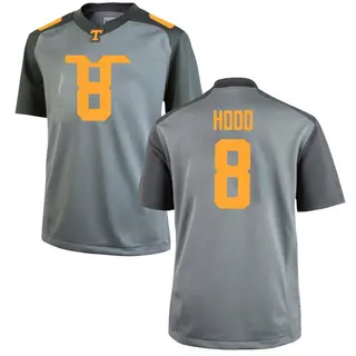 Replica Youth Colton Hood Tennessee Volunteers Nike College Jersey - Gray