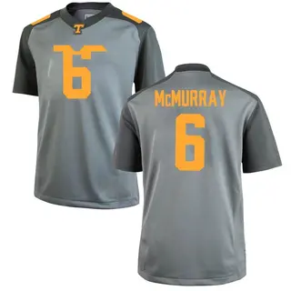 Replica Youth Jalen McMurray Tennessee Volunteers Nike College Jersey - Gray
