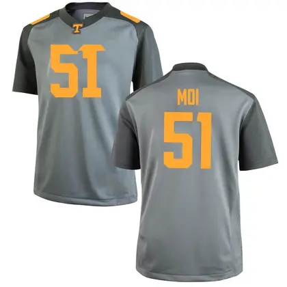 Replica Youth Jaxson Moi Tennessee Volunteers College Jersey - Gray