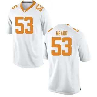 Replica Youth Lance Heard Tennessee Volunteers Nike College Jersey - White