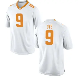 Replica Youth Mariyon Dye Tennessee Volunteers Nike College Jersey - White